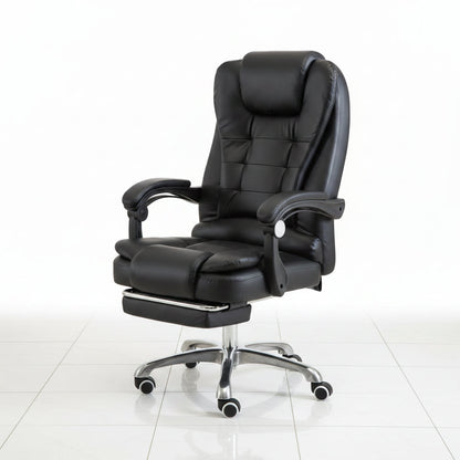Office chair recliner side view